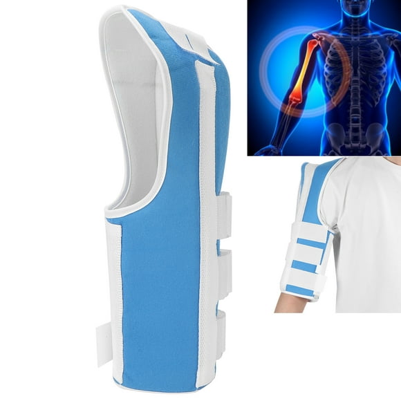 Humerus Splint, Breathable Humeral Shaft Brace Support For Broken Upper Arm, Shoulder, Bicep And Humerus Bone, Sling For Broken & Fractured Bones