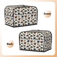 thumbnail image 3 of Lsque Various Turtle Print 2 Slice Toaster Cover , Kitchen Appliance Dustproof Protector , Toaster Protector Dustproof Kitchen Appliance Cover, 3 of 7