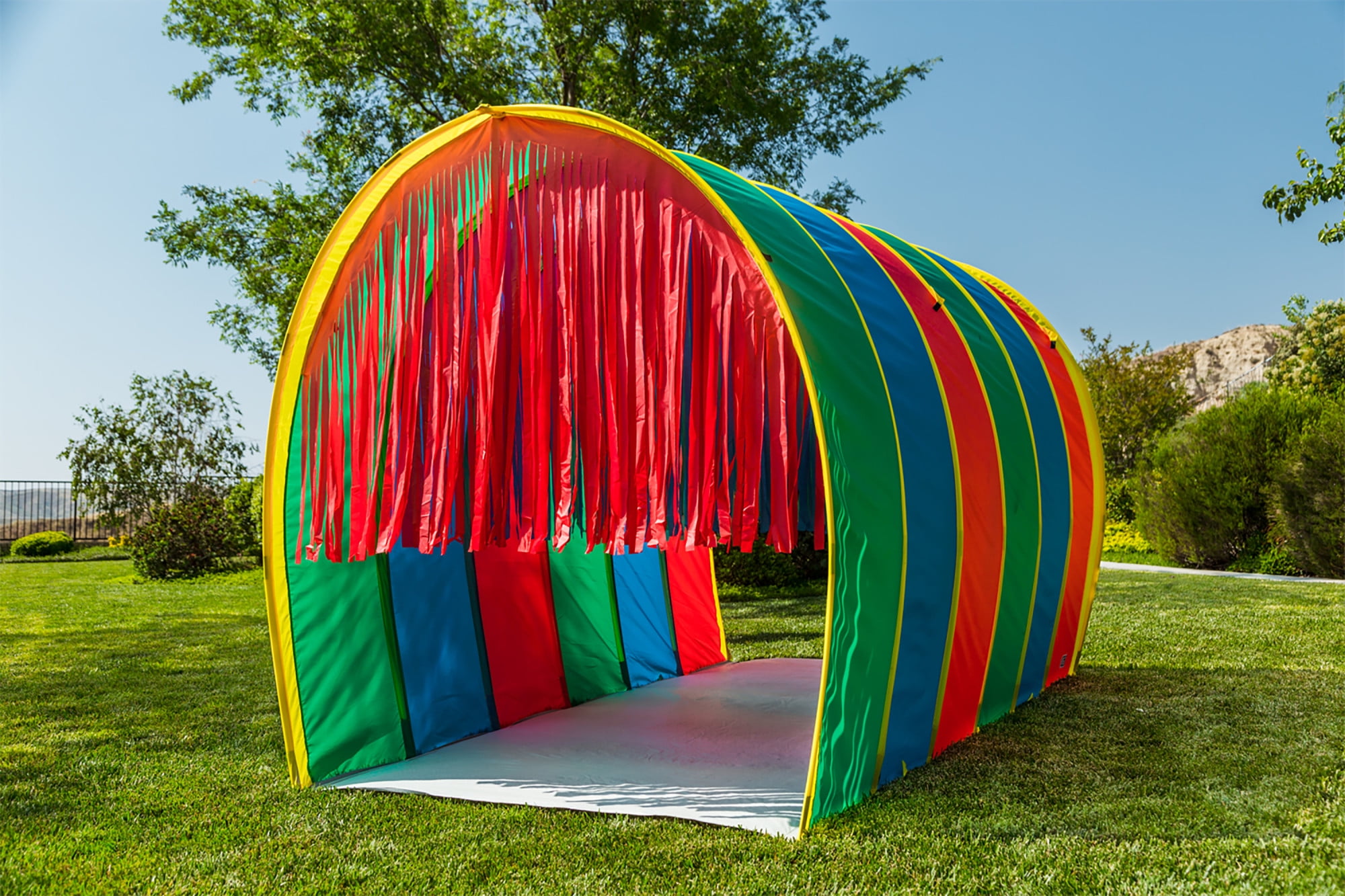 Pacific Play Tents Kids Tickle Me 9.5-Foot Giant Institutional Crawl Tunnel Polyester, Child