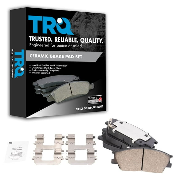 TRQ Front Ceramic Brake Pads Fits 2020-2021 Hyundai Venue BFA19081