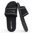 thumbnail image 6 of Alpine Swiss Gabe Cloud Slide Sandals For Men Shock-Absorbing Foam Insole With Arch Support, Adjustable Strap, Waterproof Anti-Slip Mens Slides For Recovery Gym Daily Wear, 6 of 10