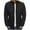 Black, variant on Aueoeo Mens Quilted Jacket Stand Collar Zip Up Casual Lightweight Down Jacket Coat Jackets Winter Warm Padded Coats Outwear on Clearance