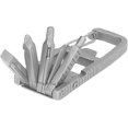 thumbnail image 2 of Folding Multi Tool, Keychain Multitool 12 in 1 Folding Multifunction Stainless Steel Screwdriver Bit Holder for Mobile Phone, 2 of 4