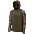 thumbnail image 2 of Bassdash Men’s UPF 50 Performance Fishing Shirt Cooling Hoodie Camo Long Sleeve FS17M, 2 of 9