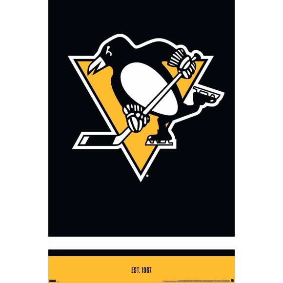 NHL Pittsburgh Penguins - Logo 21 Wall Poster, 22.375" x 34"