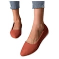 thumbnail image 6 of Mostsola Womens Flats Shoes Ballet Flats Dress Shoes Comfortable PU Leather Slip on Shoes for Women, 6 of 8