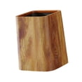 thumbnail image 2 of Cubo de basura rústico Strade Fareast Limited decorativo con vetas de madera M Sin Tapa, 2 of 8