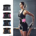 thumbnail image 1 of Entrenador de cintura ajustable para espalda, cinturón recortador, deportes, gimnasio, Fitness, levantamiento de pesas, cinturón Abdominal delgado, 1 of 5