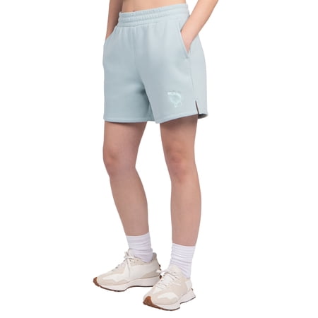 Women s Starter Light Blue Boston Celtics Pastel High Waisted Shorts