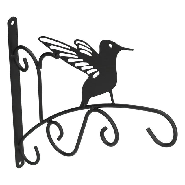 Estante Para Plantas, Diseño De Apariencia única, Fácil De Instalar, Estante Para Cesta De Flores Montado En La Pared, Arte Del Hierro, Duradero Para Pared Y Jardines