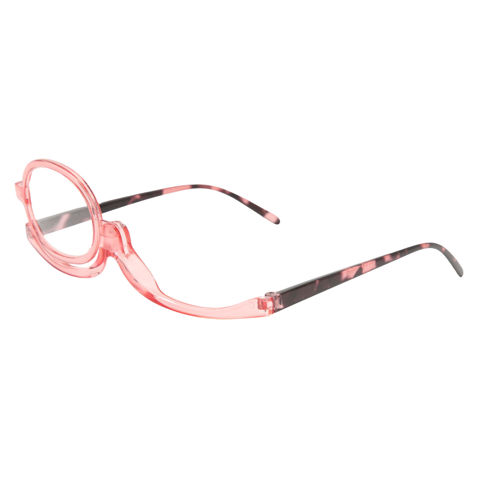 Magnifying Makeup Eye Glasses, Flip Lens Magnifying Makeup Glasses Folding Rotation Reading
