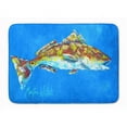 thumbnail image 1 of Carolines Treasures MW1098RUG Fish Red Fish Seafood Two Machine Washable Memory Foam Mat, 1 of 4