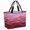 Crimson, Maroon, Scarlet, Ruby, variant on Watercolor Green Waves Beach Bag for Women, Large Breathable Mesh Beach Tote Bag, Coastal Summer Beach Ripples Sandproof Lightweight Travel Bags for Vacation Picnic Swimming Pool 15.7"x15.7"x9.1"