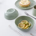 thumbnail image 5 of Stone + Lain Delilah Porcelain Collection Dish Set, 6 Bowls (6-inch) Service for 6, Honeydew, 5 of 6