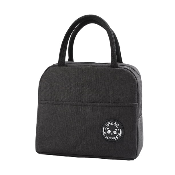 Bolsa térmica para el almuerzo para mujer. Bolsas de almuerzo con bolsillo delantero. Bolsa térmica reutilizable. Recipiente para el almuerzo para mujer y hombre. Para el trabajo y el picnic