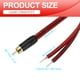 thumbnail image 2 of Uxcell 2 Pcs Cable RCA Baño de Oro, 9.8ft (3 Metros) Cable RCA a Extremo Abierto de Cable Desnudo de Audio, Cable de Extensión RCA para Guitarra, Altavoces, Equipos de Audio, 2 of 6
