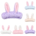 thumbnail image 1 of Zhaomeidaxi Cat Ears Headbands, Teenitor Elastic Women's Lovely Hair Band, Wash Face Spa Headband-Washable Facial Band Makeup Wrap Headbands Christmas Gift Fits All Head Sizes, 1 of 8