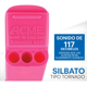 thumbnail image 4 of Silbato Acme Tornado Rosa 117dB Plástico Resistente Uso Deportivo y Seguridad, 4 of 5