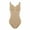 skin color, variant on Women's Seamless Shapewear Bodysuit — Tummy Control Body Shaper, Slimming One-Piece Sculpting Bodysuit, Adjustable Straps, Firm Compression Waist Trainer, Seamless Under Dress Smoothing Body Suit