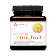 Youtheory Slimming Citrus Fruit - Vegan Health Supplement with Chromium - Supports Overall Wellness* - Dairy, Soy & Gluten Free - 60 Vegetarian Capsules