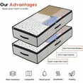 under Bed Shoe Storage Organizer Closet Storage Large Foldable Dressers