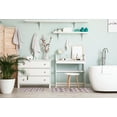 thumbnail image 3 of 18" x 30" Simply Daisy Spring Garden Scandinavian Chenille Area Rug, White-Red, 3 of 4