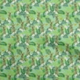 thumbnail image 1 of oneOone Cotton Poplin Light Green Fabric Tropical Sewing Material Print Fabric By The Yard 56 Inch Wide, 1 of 5