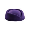 thumbnail image 4 of Ladies' Warm Solid Color Knit Basin Hat - Essential Cold Weather Accessory, Offers Comfort and a Simple, Chic Look ,Adding a Stylish Touch To Your Winter Outfits Purple, 4 of 4