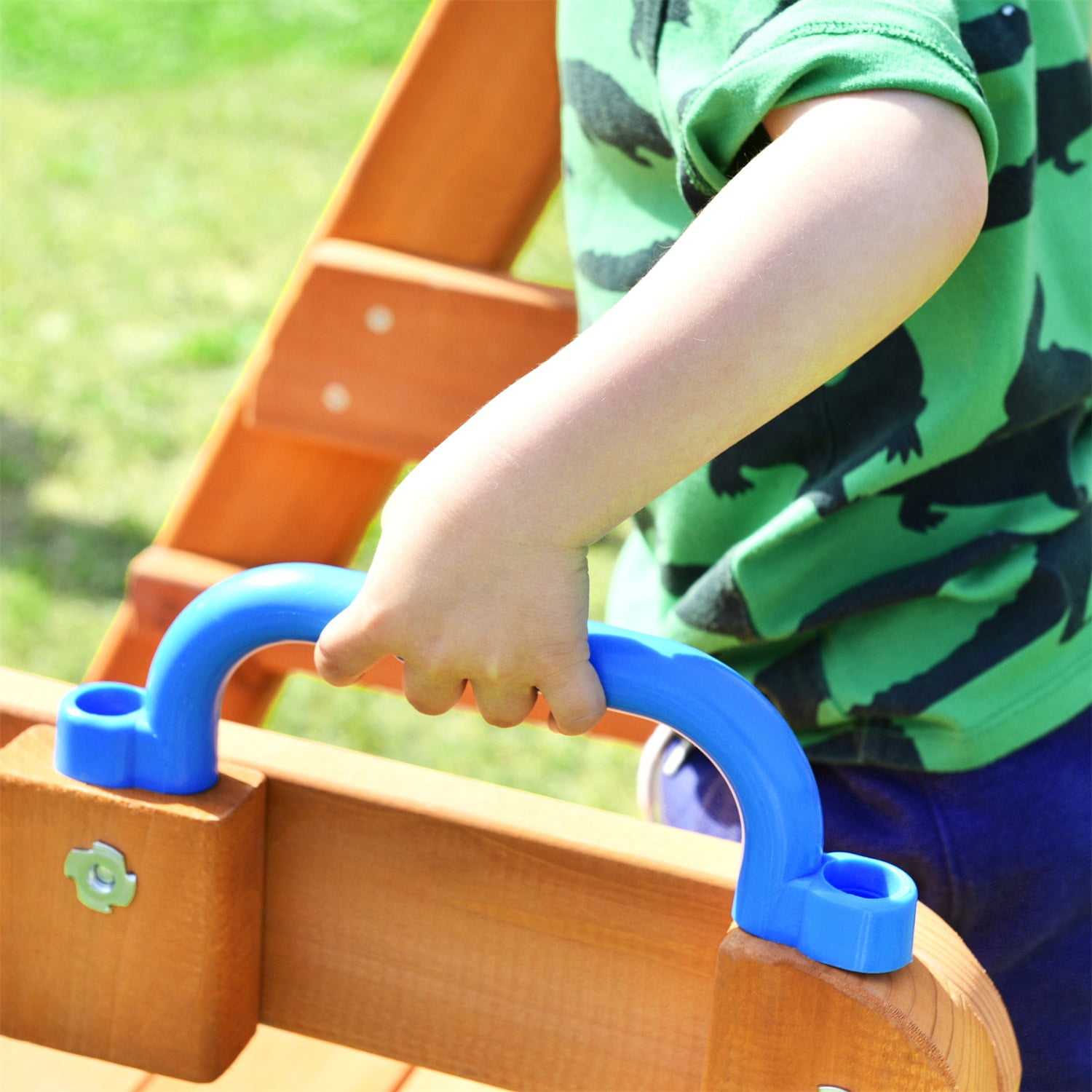 Wooden Swing Set with Slide, Outdoor Climb Swing for Kids Wooden Swing Set with Slide, Outdoor Climb Swing for Kids