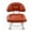 brown, variant on Rolling Low Stool with Backrest,Padded Seat & Silent Casters,360 ° Swivel Mobility for Home,Office,Studio,Garage and Workshops,Comfortable and Mobile