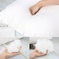thumbnail image 6 of ACCENTHOME Pack of 2 pc Hypoallergenic Square Form Decorative Throw Pillow Inserts Couch Sham Cushion Stuffer - 18 x 18 inches, 6 of 9