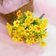 thumbnail image 1 of Flores artificiales, 2 manojos de plantas de balcón y de interior, flores de plástico, 1 of 5