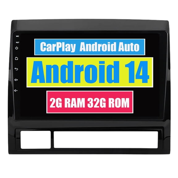 RoverOne Car Stereo CarPlay Android Auto for Toyota Tacoma 2 N200 Hilux 2005 - 2015 GPS Navigation Bluetooth DSP Touch Screen Multimedia Video Player