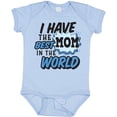 thumbnail image 3 of Inktastic I Have the Best Mom in the World with Speech Bubble Boys Baby Bodysuit, 3 of 5