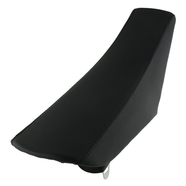 Base de motocicleta Zulema con soporte de Asiento trasero cuero negro Asiento alto para pit bike