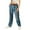 Blue, variant on Pull On Jeans For Women Straight Leg Bootcut Casual Lightweight Comfortable Jeans Blue L