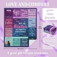 thumbnail image 5 of Sisters Gifts from Sister Blankets, Gifts for Sister Throw 50" X 60", Sister Birthday Gifts from Sister,Big Sister Gift, Soul Sister Gifts, Sister Gifts for Women, Sister Birthday Gift Ideas, 5 of 6