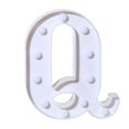 thumbnail image 4 of Led Letters Lights Alphabet Remote Control Alphabet Letter Lights Led Light Up White Plastic Letters Standin Led Lights Remote Control Remote Control Led Lights Light Up Letters for Party, 4 of 9