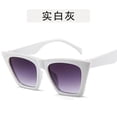 thumbnail image 2 of New Korean Fashion Aliexpress Sunglasses 5154 Trendy Women\\\'s Transparent Sunglasses Net RedLeopard print, 2 of 5