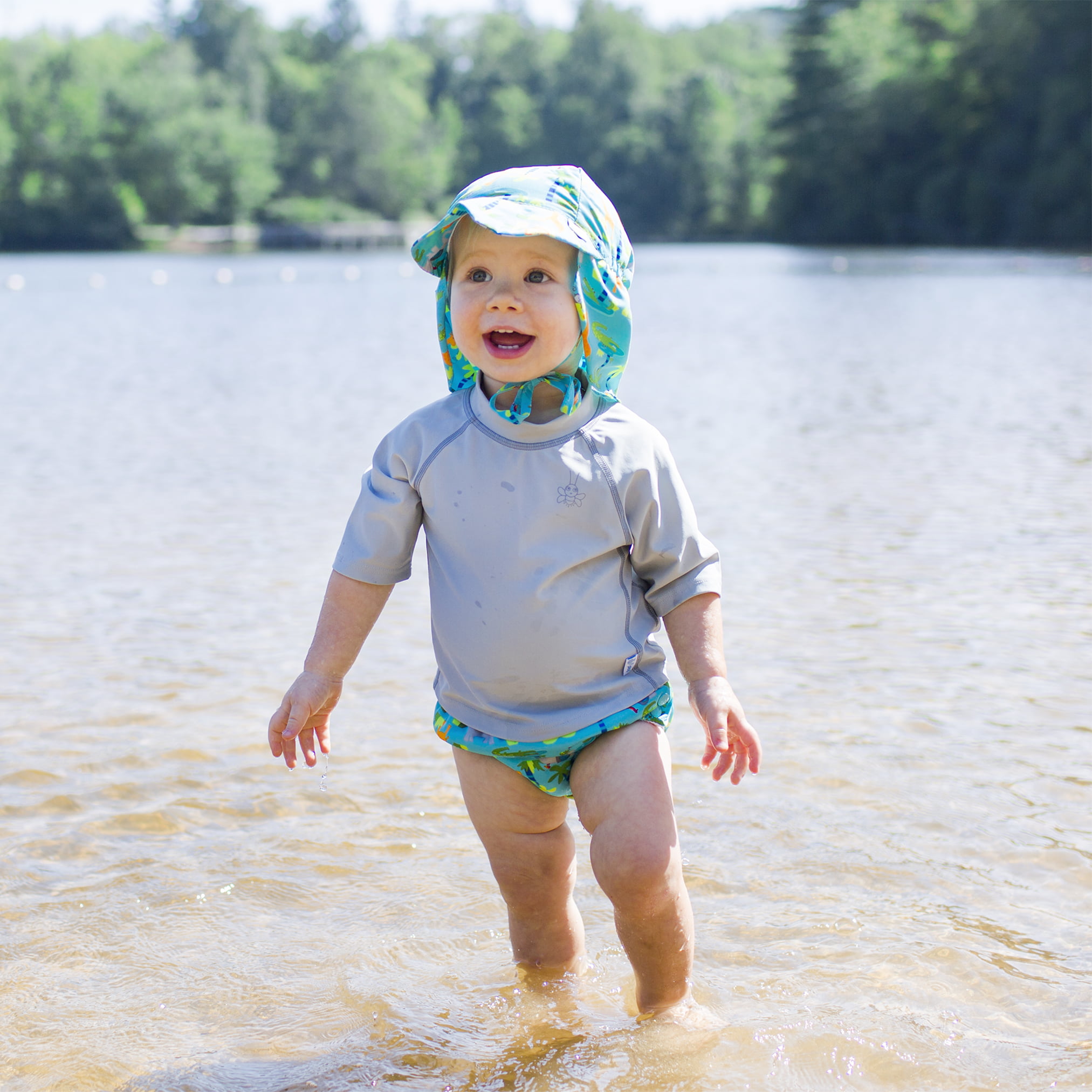 i play. Baby and Toddler Boys Snap Reusable Absorbent Swim Diaper - Walmart .com