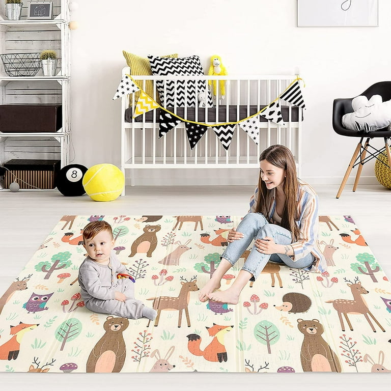 すの Mat Foldable Baby Mat Online Foldable Infant Play Mat: Large