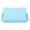 Blue, variant on Rupoun Simple Plastic Grass Feeder Pet Hay Bowl Dish Rack Holder for Rabbit, Guinea Pig, Chinchilla, and Rat, Clip-On Cage Food Trough, 9.84 inches / 25 cm, Blue