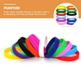 thumbnail image 3 of 24 Pcs Elastic Hair Ties Rubber Bracelets for Kids Party Slap Silicone Wristbands Strap Child, 3 of 6
