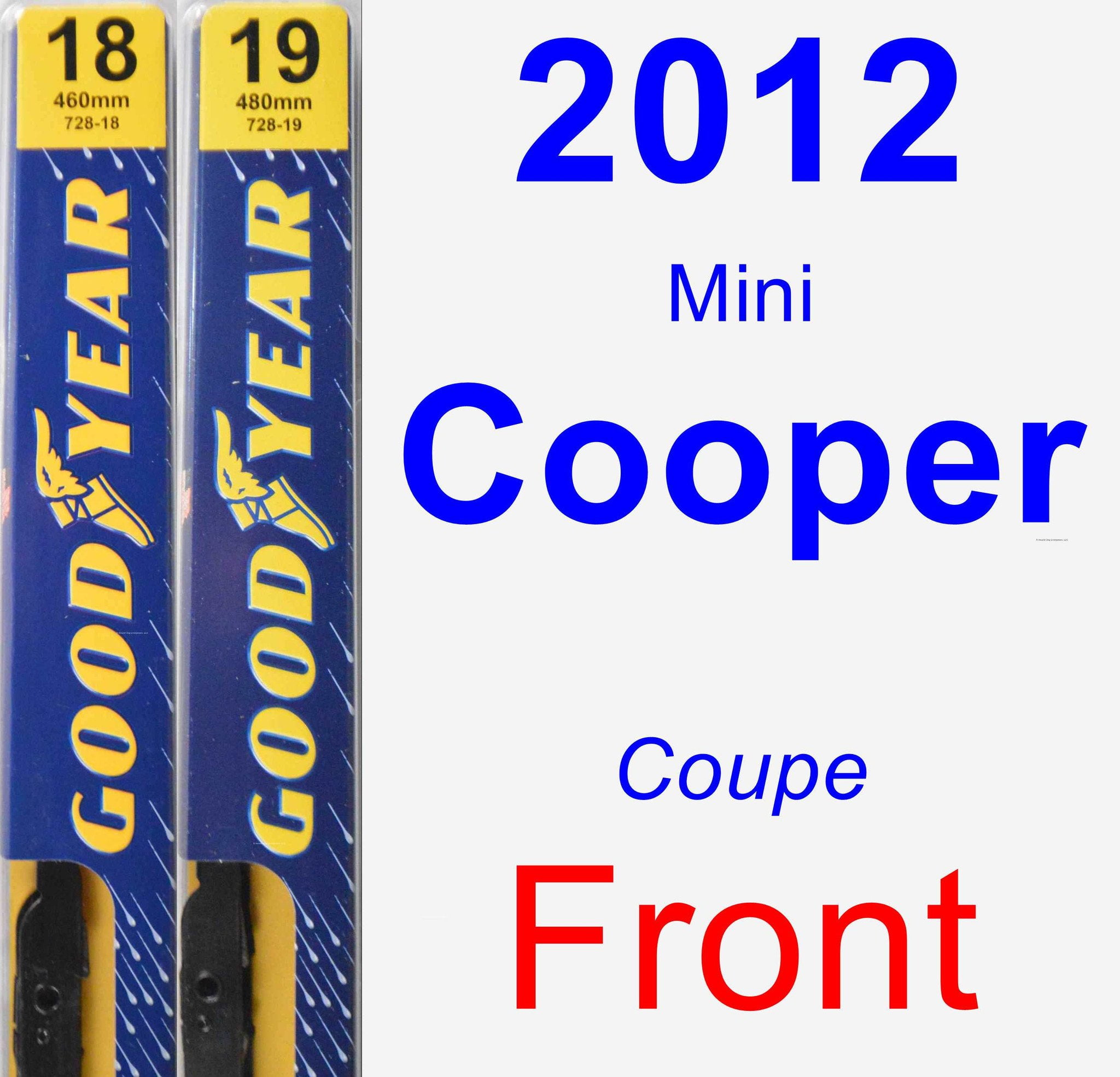 Mini Cooper Wiper Size