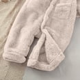 thumbnail image 4 of aidice Baby Clothes Unisex Fleece Onesie Newborn Warm Boy Girl Infant Cute Comfy Toddler Winter Clothes, 4 of 6