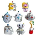 thumbnail image 2 of Gprince Lankybox Plush Toy Mechanical Series With Led Light Plush Cartoon Robot Doll Kawaii Kid Gift, 2 of 9