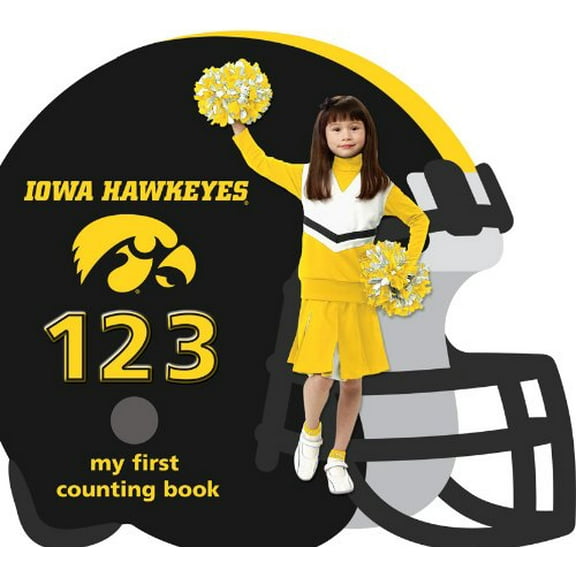 Pre-Owned Iowa Hawkeyes 123-Board (Board book) 1607300222 9781607300229