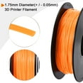 thumbnail image 2 of Uxcell 3D Printer Filament 1.75mm TPU Filaments Dimensional Accuracy +/- 0.05mm Orange, 2 of 6