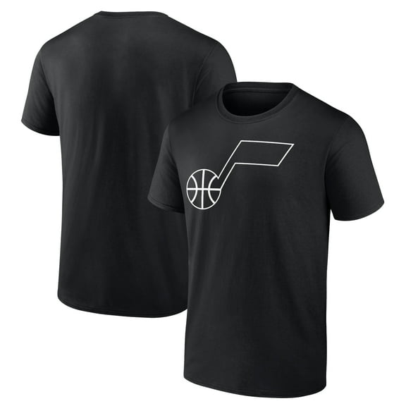 Men's Black Utah Jazz Taylor Logo T-Shirt
