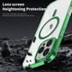 thumbnail image 4 of KAIYANG Funda para iPhone 16 Pro compatible con MagSafe TPU+PC transparente - Verde, 4 of 5